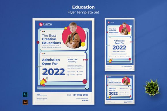 Crafting Impactful Educational Outreach with a Flyer Set