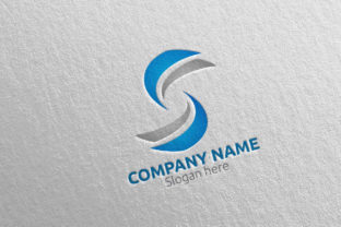 Modern Vector Letter S Logo for Digital Brands