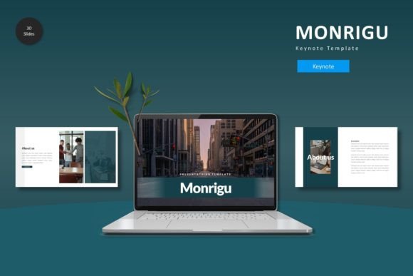 Monrigu: A Keynote Template for Cohesive Brand Presentations