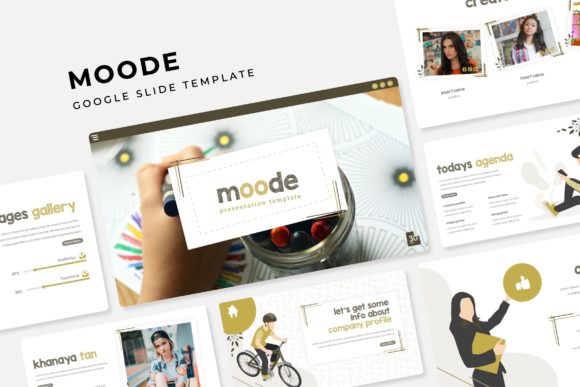 Moode Google Slide Template: A Designer's Guide to 150+ Slides