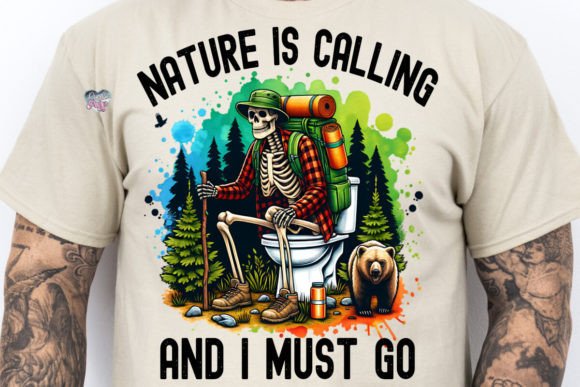 Nature Is Calling: The Humorous Design Asset You Need